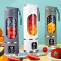 Portable personal electric blender in purple