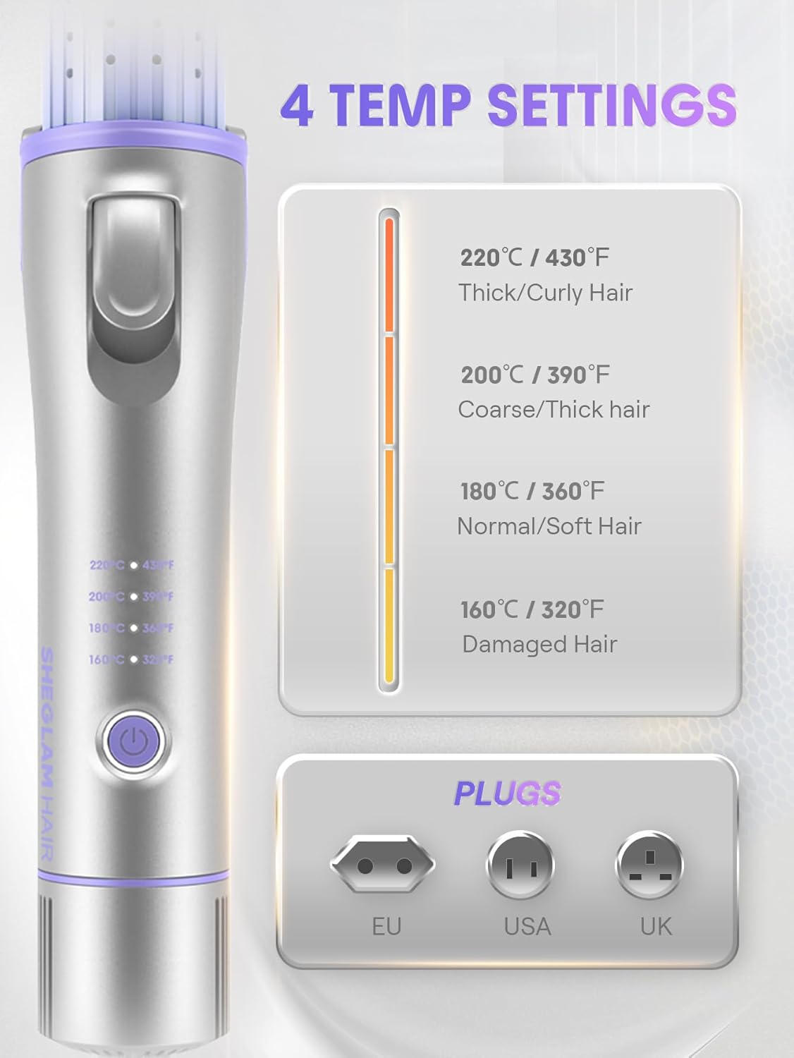 Manual Airflow Styler Curling Iron