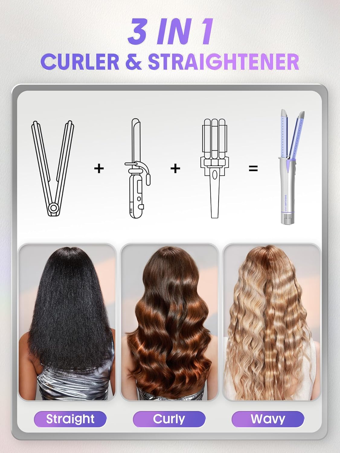 Manual Airflow Styler Curling Iron