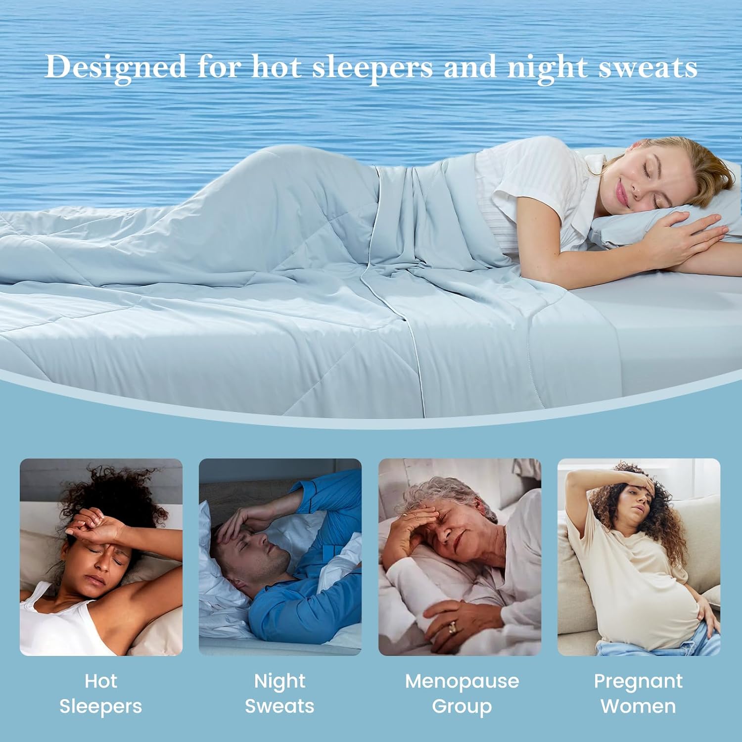 ❄️ Luxury Cooling Summer Blanket