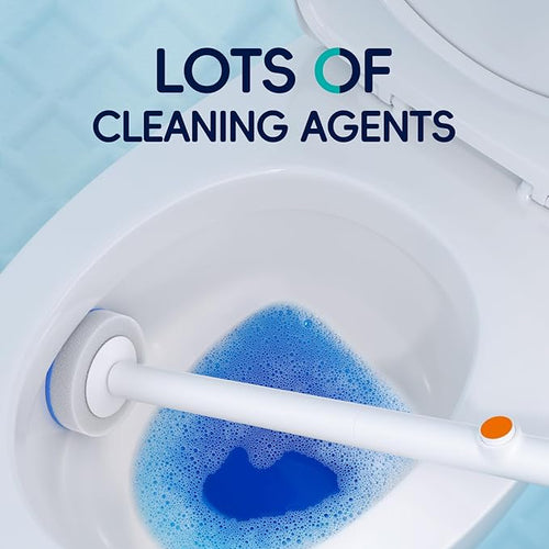 Disposable Toilet Cleaning System with Refills