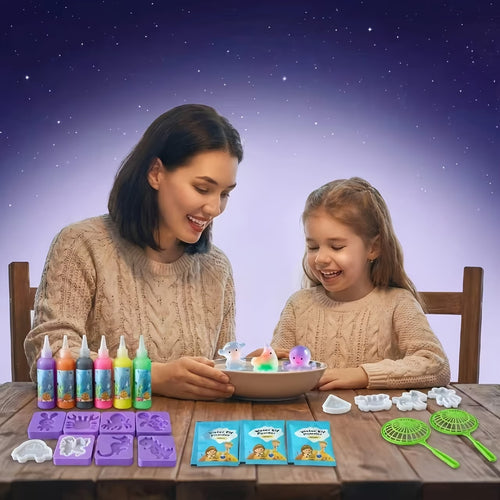 Aqua water gel craft kit contents and instructions