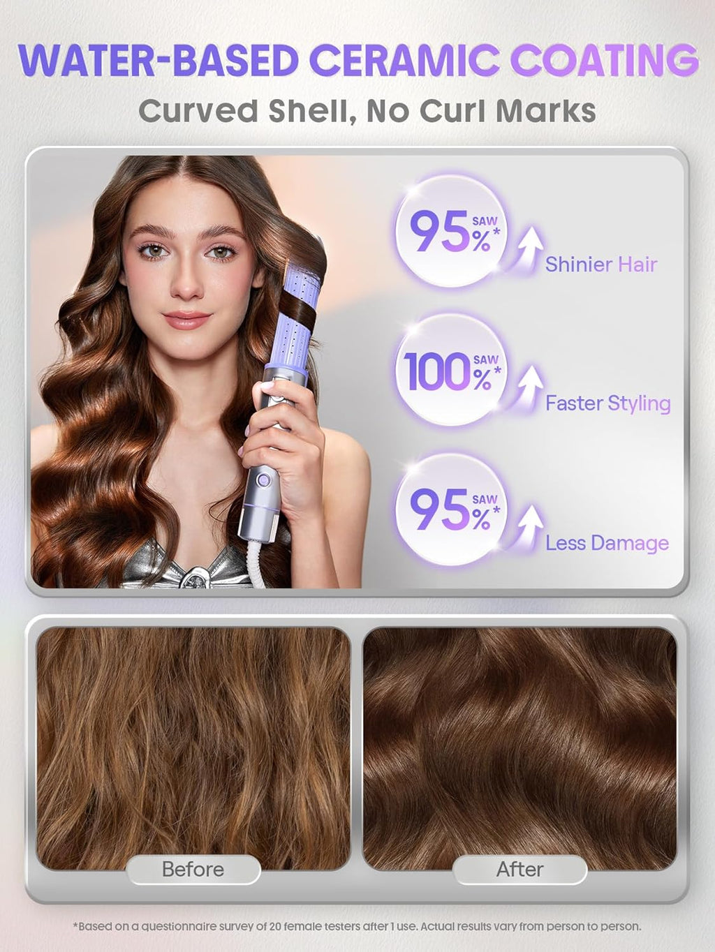 Manual Airflow Styler Curling Iron