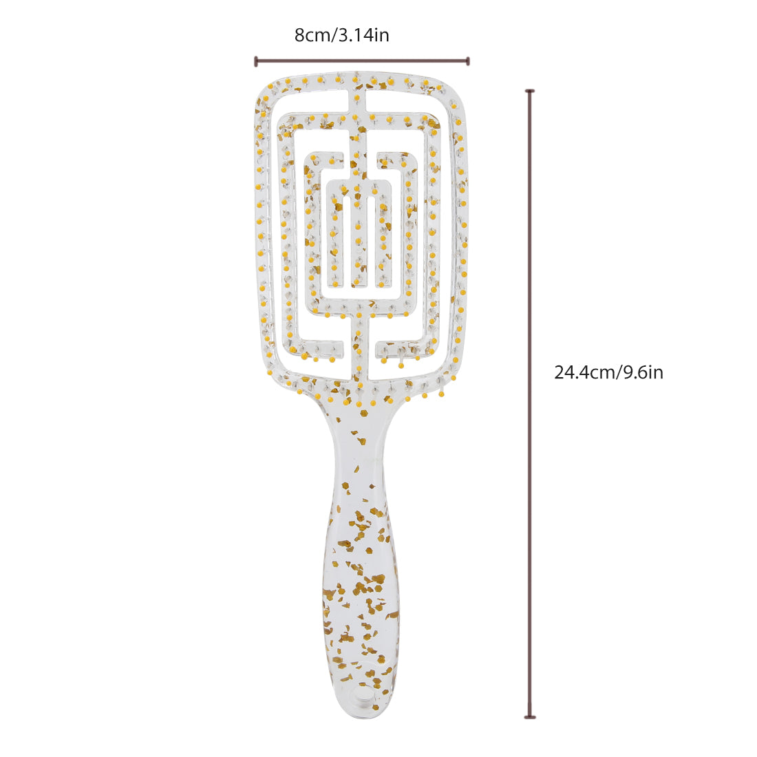 Curved Scalp Massage Vent Hair Brush