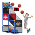 Kids Indoor Arcade Basketball Game – Interactive Scoring Hoop with Balls for Fun Competition