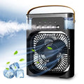 USB Portable Misting Fan | Compact 3-Speed Desktop Cooling Fan