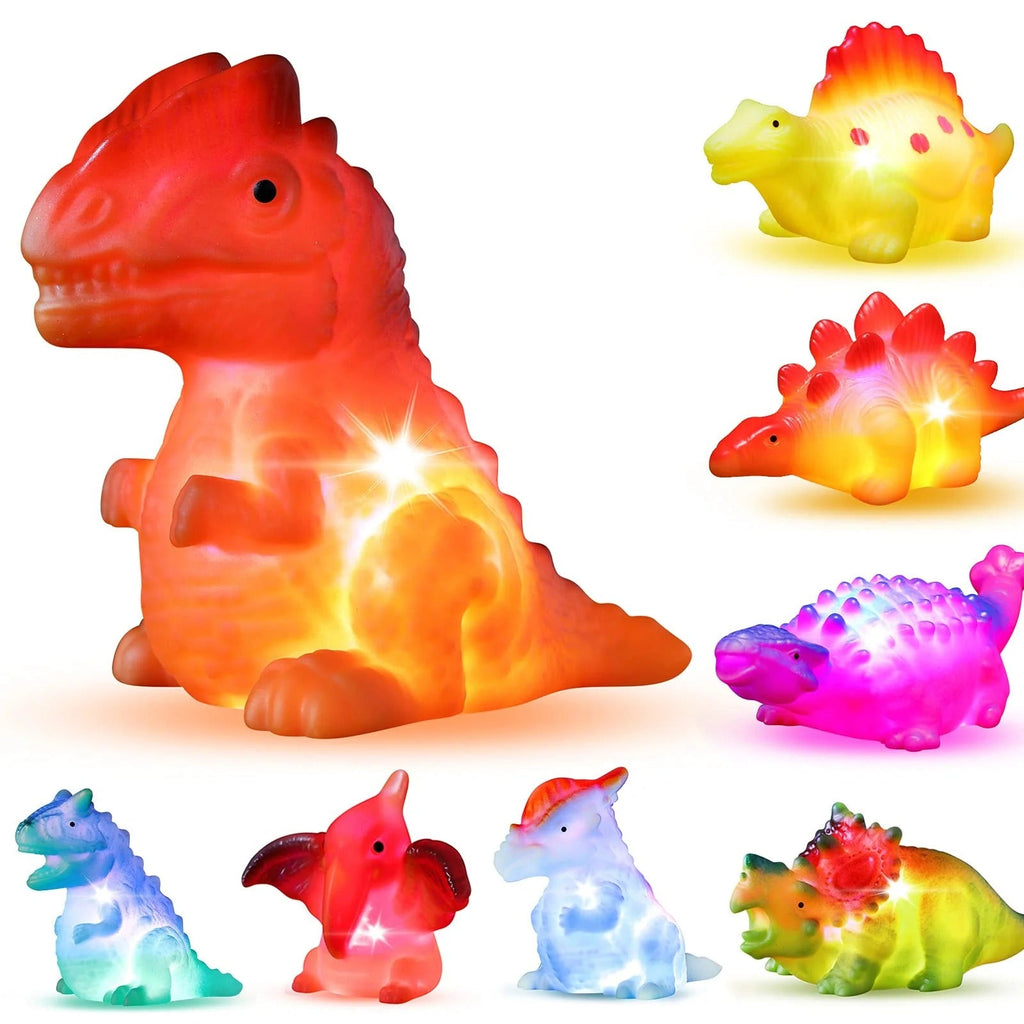 Light-Up Dinosaur Bath Toys That Make Kids Love Bath Time | Glow Water Toys for Toddlers