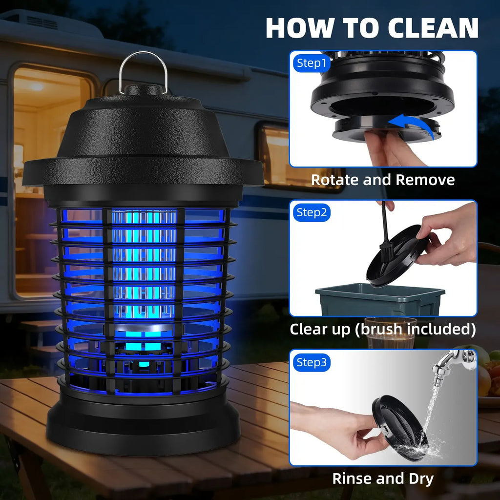 Electric Bug Zapper Light | UV Insect Control Lamp for Patio and Home