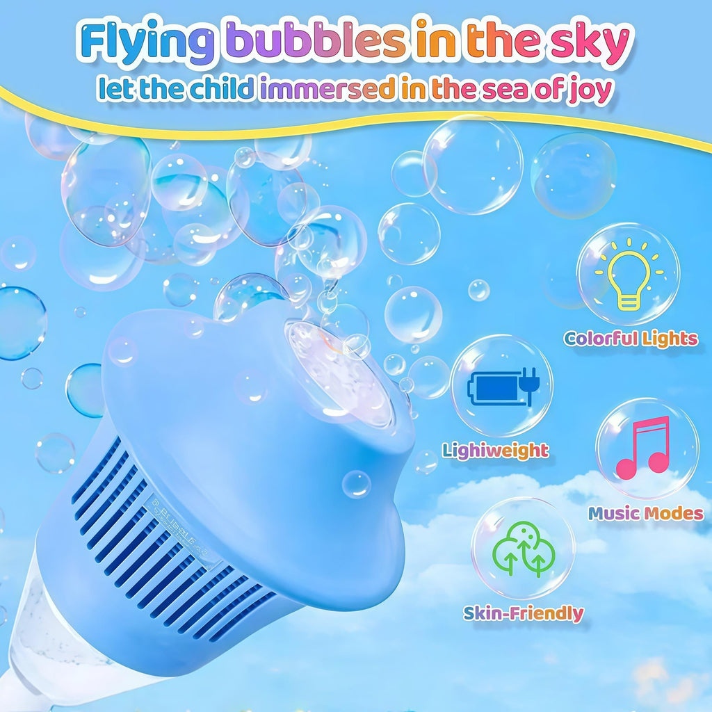 Automatic Bubble Toy – Color Bubble Blower for Outdoor Bubble Fun & Party Play