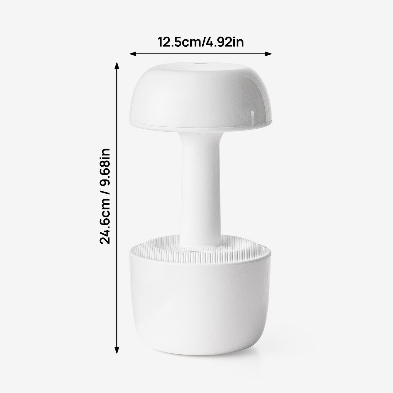 Cozy Mushroom Mist Diffuser | Aesthetic Home Atmosphere Gadget | Ambient Desktop Decor