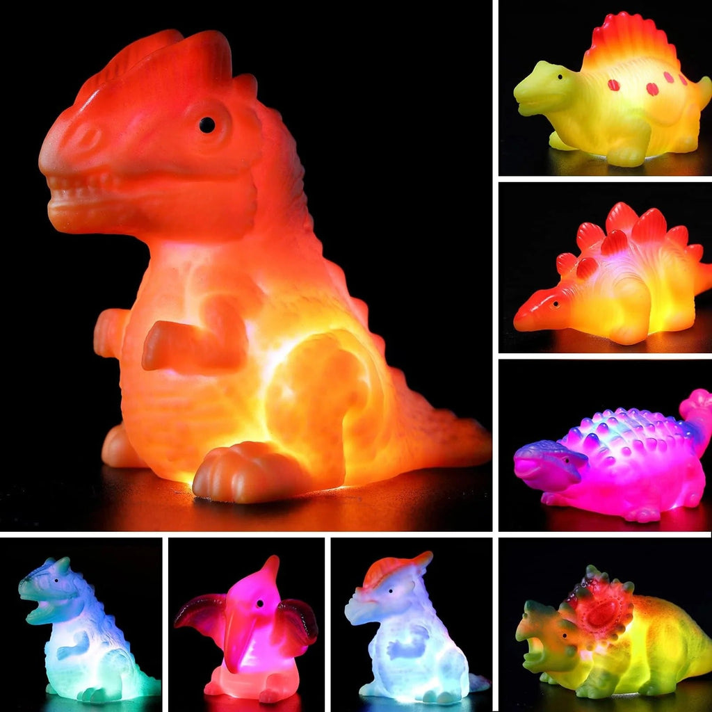 Light-Up Dinosaur Bath Toys That Make Kids Love Bath Time | Glow Water Toys for Toddlers