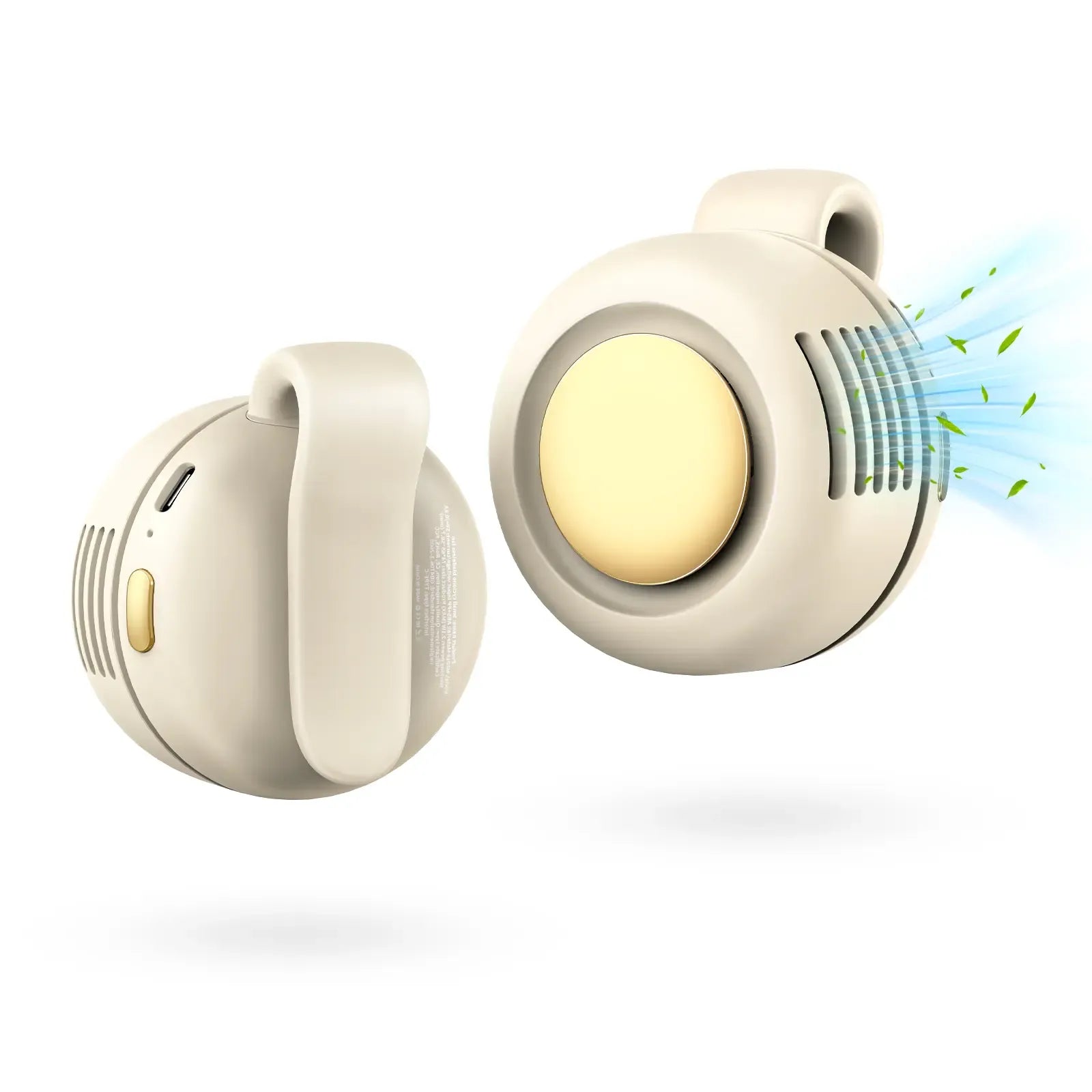Portable Clip-On Waist Fan | Hands-Free Personal Cooling Fan